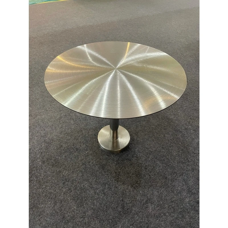 Commercial Stainless Steel Wall‑Back Booth Sofa Table Chair Set Industrial Style for Cafe Milk Tea Shop Rest & Negotiation Area