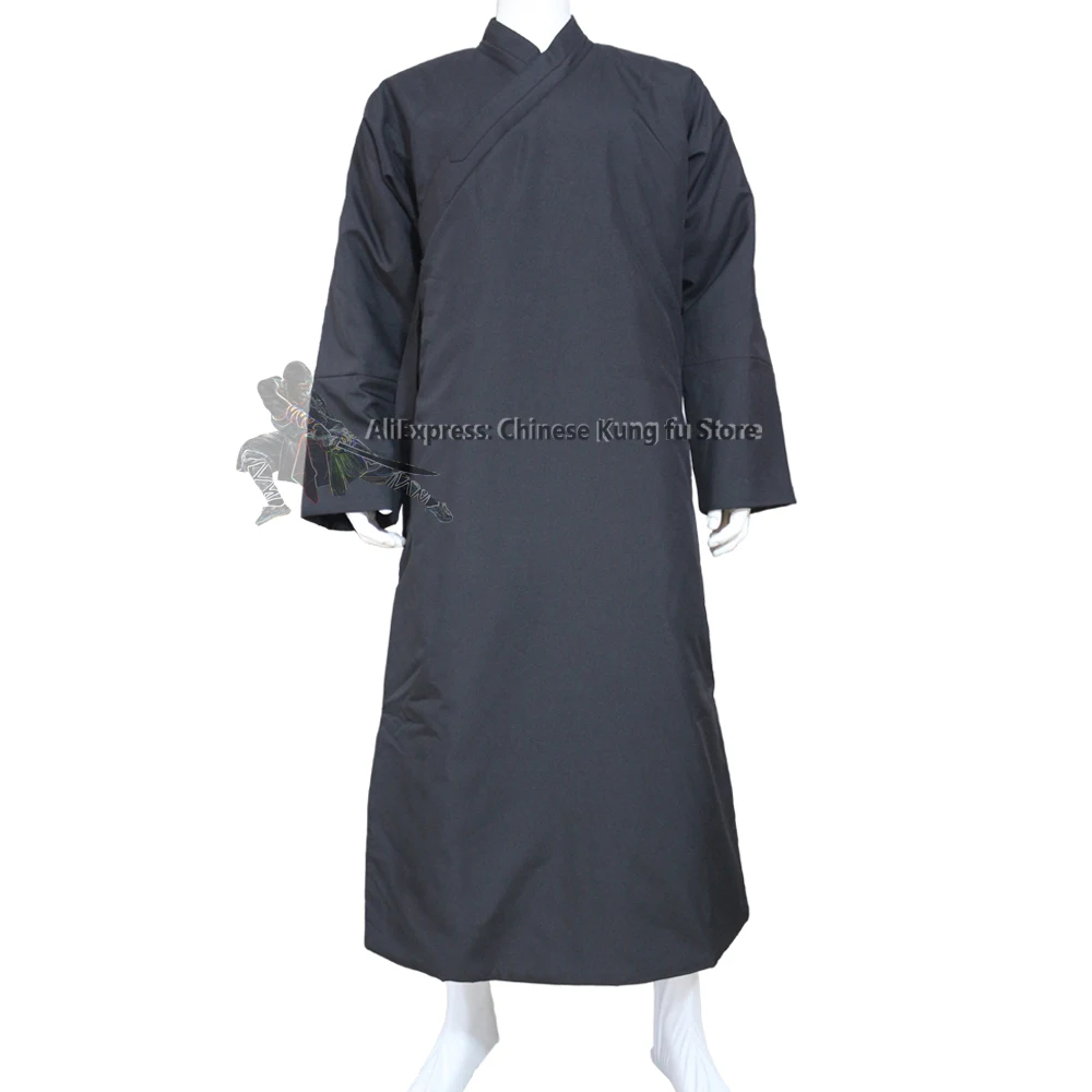 Winter Wudang Taoist Buddhist Monk Robes Shaolin Kung fu Uniform Tai Chi Martial arts Suit Custom Tailor Need Measurements