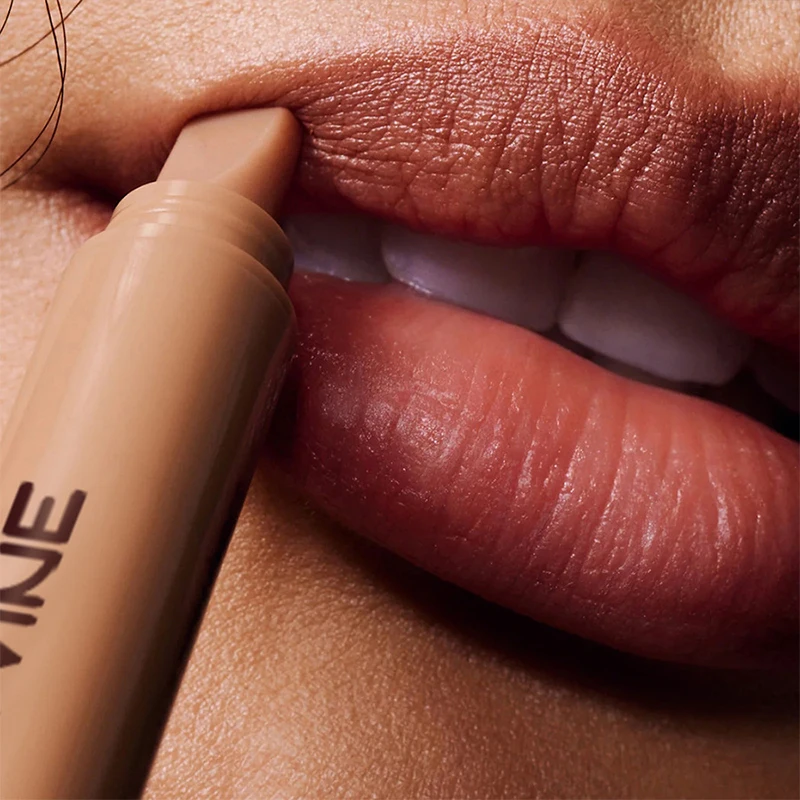 Blogger แนะนํา Lip Liner ยี่ห้อ Long-Lasting Velvet Matte เริ่มต้นเซ็กซี่ Double-ended Silky Peptide Nude Lip Liner