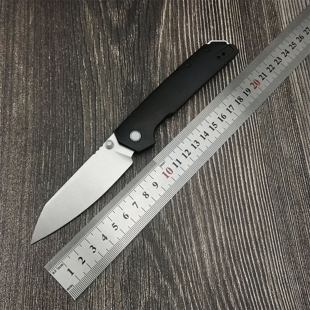 KS 2038R Defense Pocket Knife D2 Tanto Blade Aluminum Handle Outdoor Camping Hunting Knife Survival Multifunctional Tools