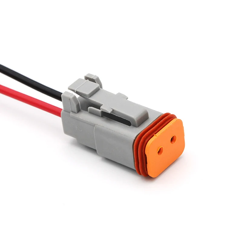 5/10/100 Sets Deutsch DT-2/3/4/6/8/12 Pin Electronic Connection Aviation Waterproof Male Female Connector With 15cm Harness
