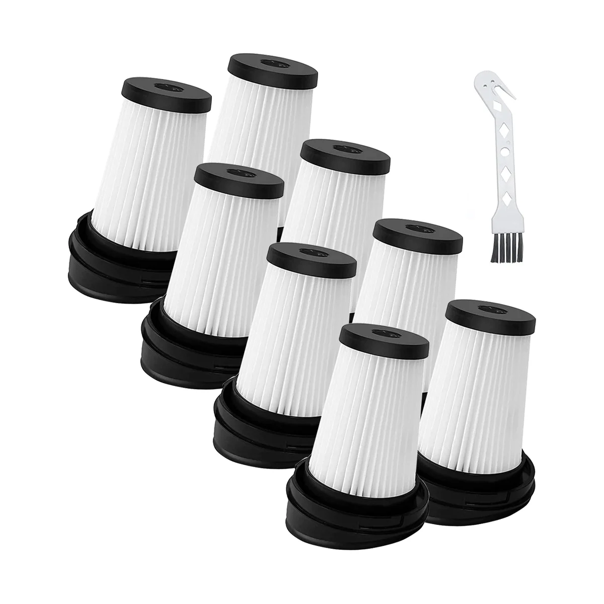 

A09G-8 Handheld Vacuum Cleaner Filters, for Vch 9629 Vch 9630 Vch 9631, Vacuum Cleaner Filter with Cleaning Brush