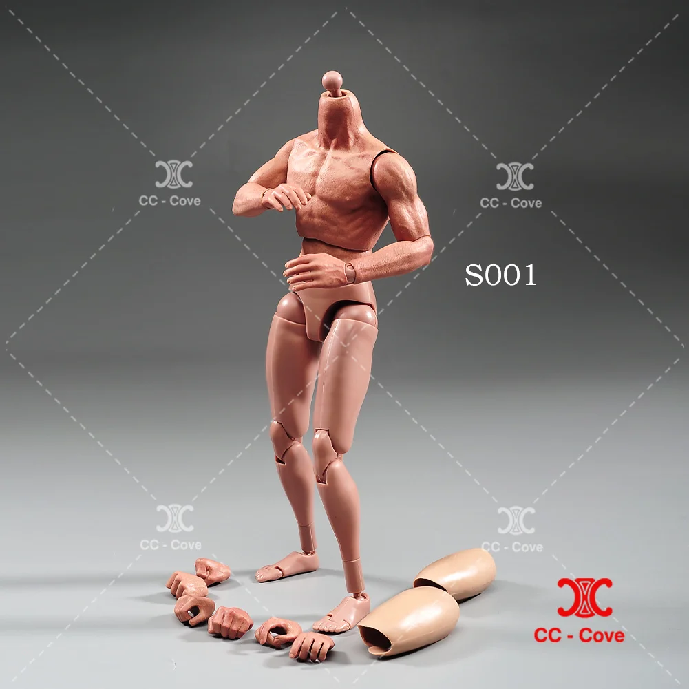 ZCTOYS S001 S002 ตุ๊กตาแอ็คชั่นฟิกเกอร์ชาย ขนาด 1/6  กล้ามเนื้อข้อต่อขยับได้  12 นิ้ว  รูปร่างคนแข็งแรง  ทหาร  ของเล่น