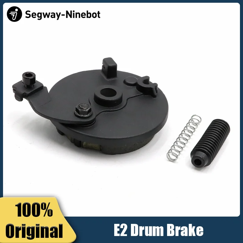 Original Drum Brake For Ninebot by Segway E2 E2Plus Electric Scooter Front Rear Wheel Mechanical Brakes Pad KickScooter Parts