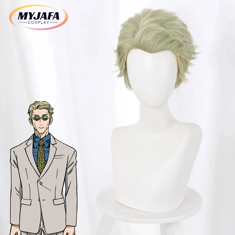 Anime Wigs Nanami Kento Wig Neck Tie Cosplay Necktie Accessoies Prop Glasses Lensese;5'b\7/m' - view 3
