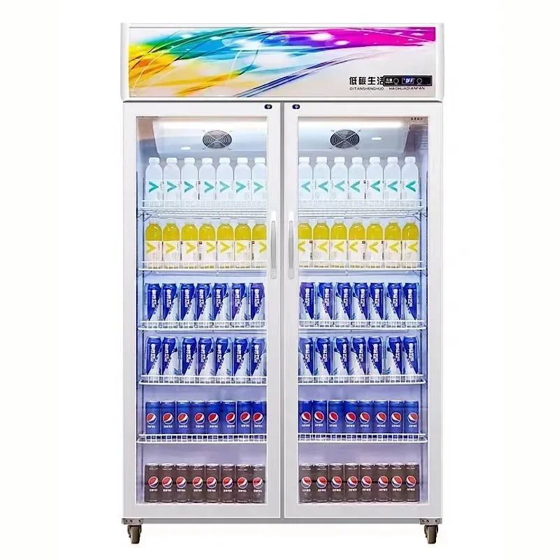 Mesin Freezar Barato r Refrigerador de bebidas frías y enfriador de alimentos Refrigerar y