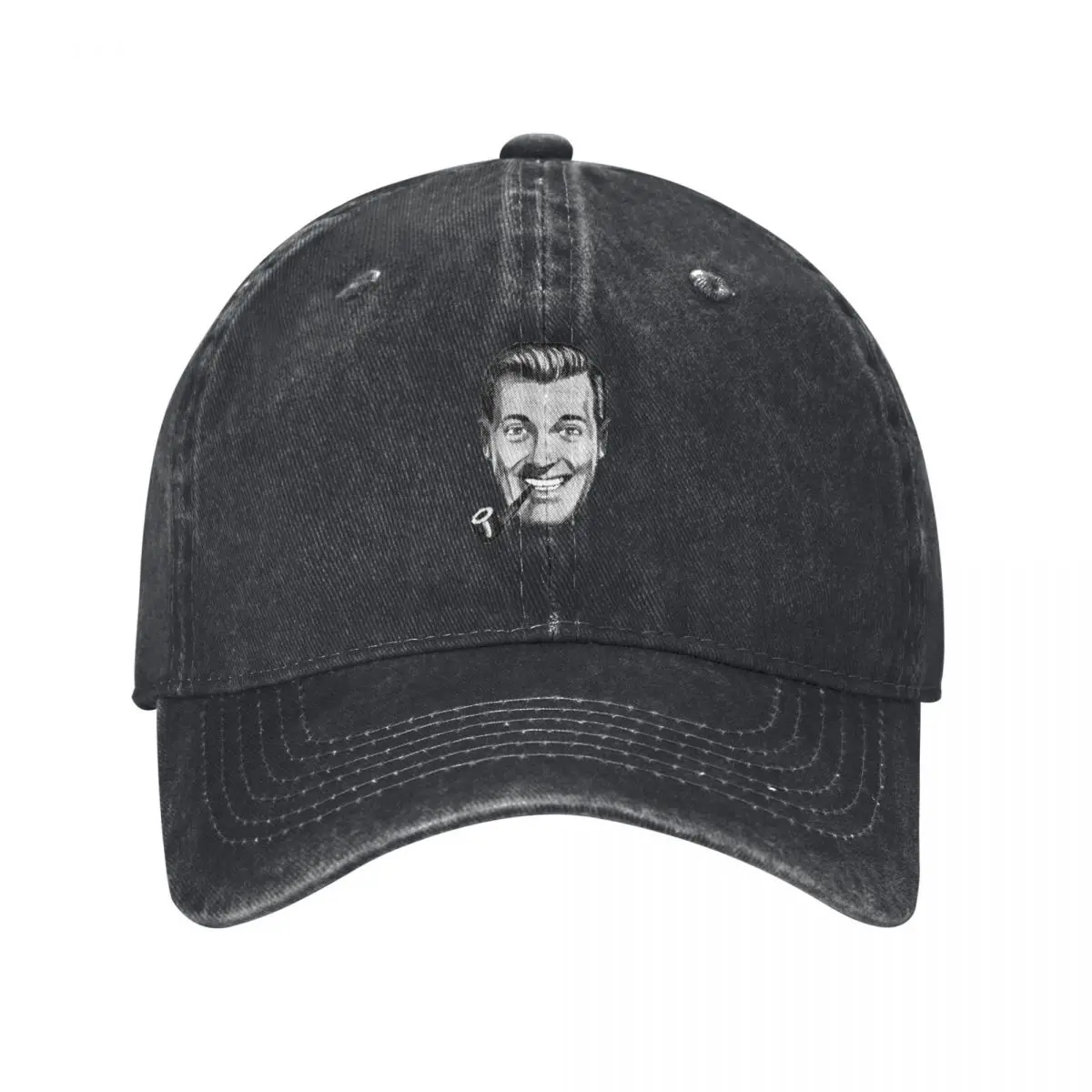 Bob Dobbs Baseball Cap fashionable western Hat Mens Tennis Women's