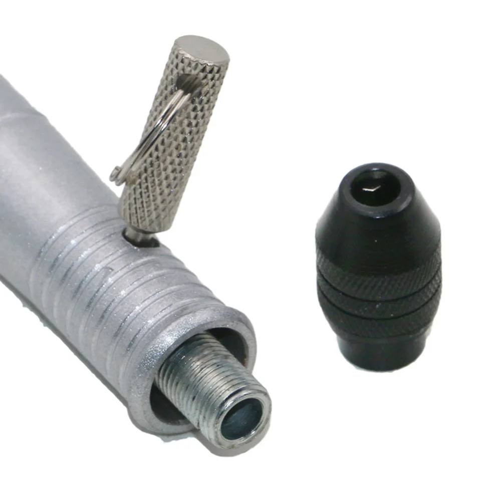 

Aluminum Flexible Shaft 3.2mm Keyless Chuck Connector for Electric Grinder Rotary Tool Engraving Polishing Drilling