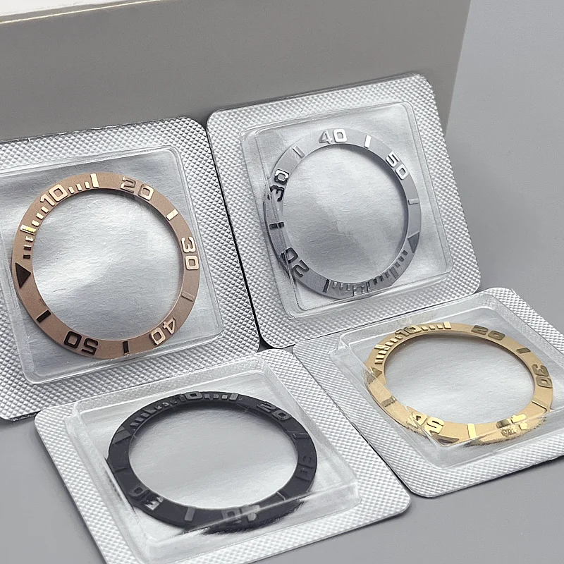 Watch Accessories  Replacement Ceramic Bezel with Raised Numerals for Yacht-Master Series, Case Ring Size 38*30.7mm