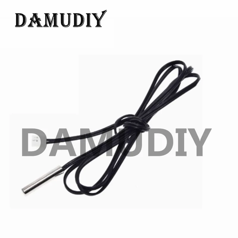 100pcs 0.5M NTC Thermistor Accuracy Temperature Sensor 10K 1% 3950 Digital Temperature Sensor Probe For W1209 W1401 DIY Kit