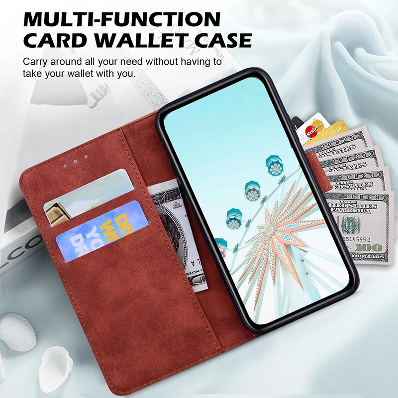 حافظة محفظة قلابة لهاتف رينو 10 11 12 13 Pro 5G 7 8 Lite 8T 4G 5G reno 7Z 11F 12F 10 5G 9 Pro Plus غطاء حماية جلدي