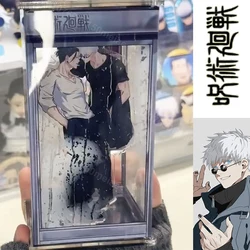 Jujutsu Kaisen Ornament Gojo Satoru Desktop Decoration Anime Funny Telephone Booth Creative Acrylic Cartoon Figure Model Gifts