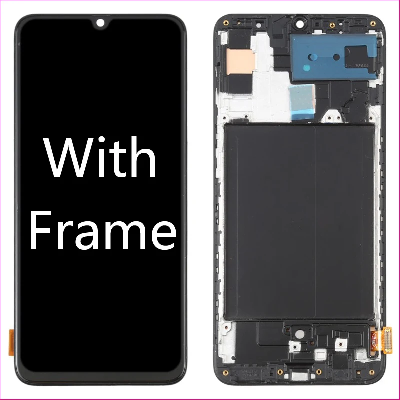 For Samsung Galaxy A70 LCD Display SM-A707F/DS A707W A707FN/DS A707GM Touch Screen Digitizer a70 Screen Replacement LCD 6.7\