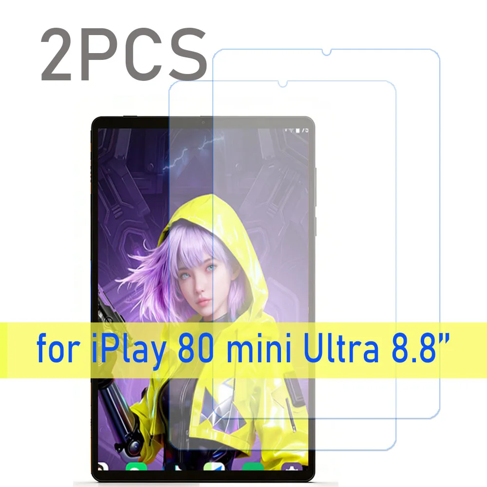 

2 шт. стекла для Alldocube iPlay 80 mini ultra 8,8 дюйма 2026, защитное закаленное стекло для планшета, устойчивое к царапинам, защитное стекло для экрана