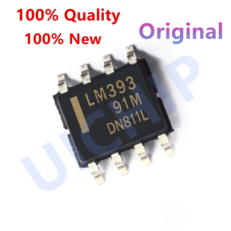 20-50pcs 100% New LM393 SOP8 LM393DR 393 SOP-8 SOP SMD IC