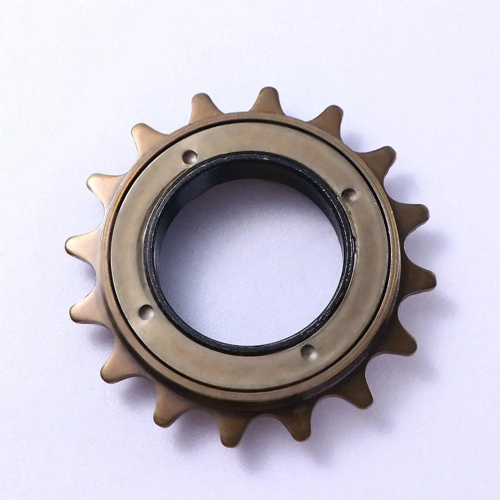 16T 18T Fixed Gear Steel Modified Monolithic Flywheel Sprocket Bicycle Freewheel 1/2\