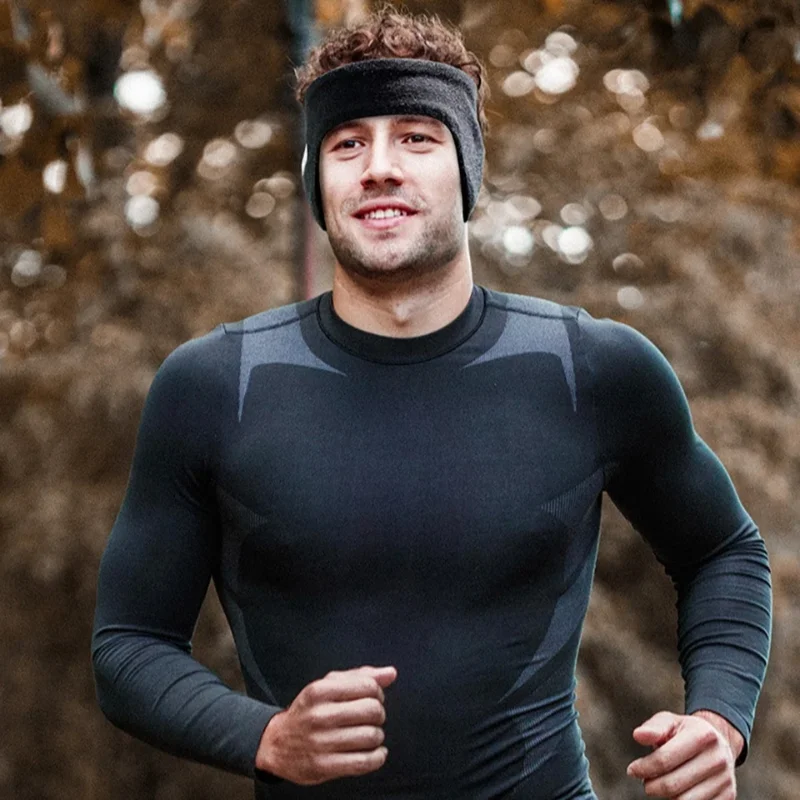 جديد الشتاء التزلج غطاء للأذنين للرجال مناسبة للأنشطة الخارجية وركوب الدراجات يندبروف طبقة مزدوجة حفظ الدفء عقال سدادة الأذن