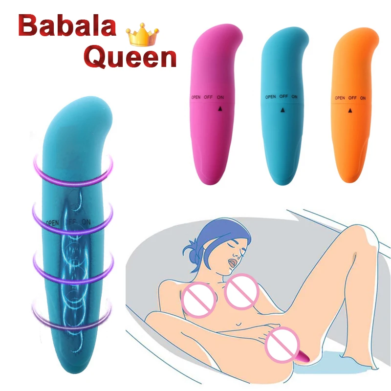 Mini Vagina Vibrators G-Spot Massager Bullet Dildo Clitoris Stimulator Vibrator Egg AV Stick Anal Sex Toys for Women Masturbator