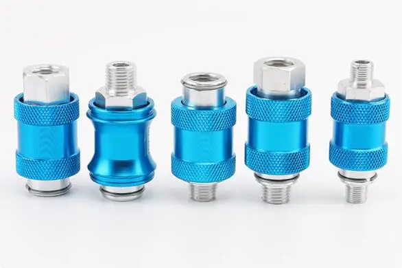 Pneumatic Flow Control Manual Slide Valve HSV-06 HSV-08 HSV-10 HSV-06B HSV-08B HSV-15B HSV-06FF  HSV-08FF HSV-06SS
