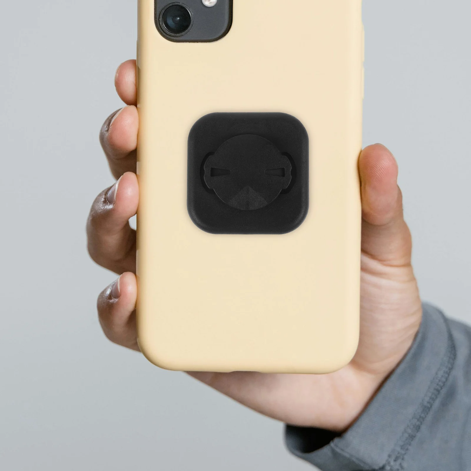 Supporto per telefono da bicicletta Supporto per contachilometri Dispositivi sicuri compatibili in plastica Adesivo per staffa per bici regolabile Scooter riutilizzabile