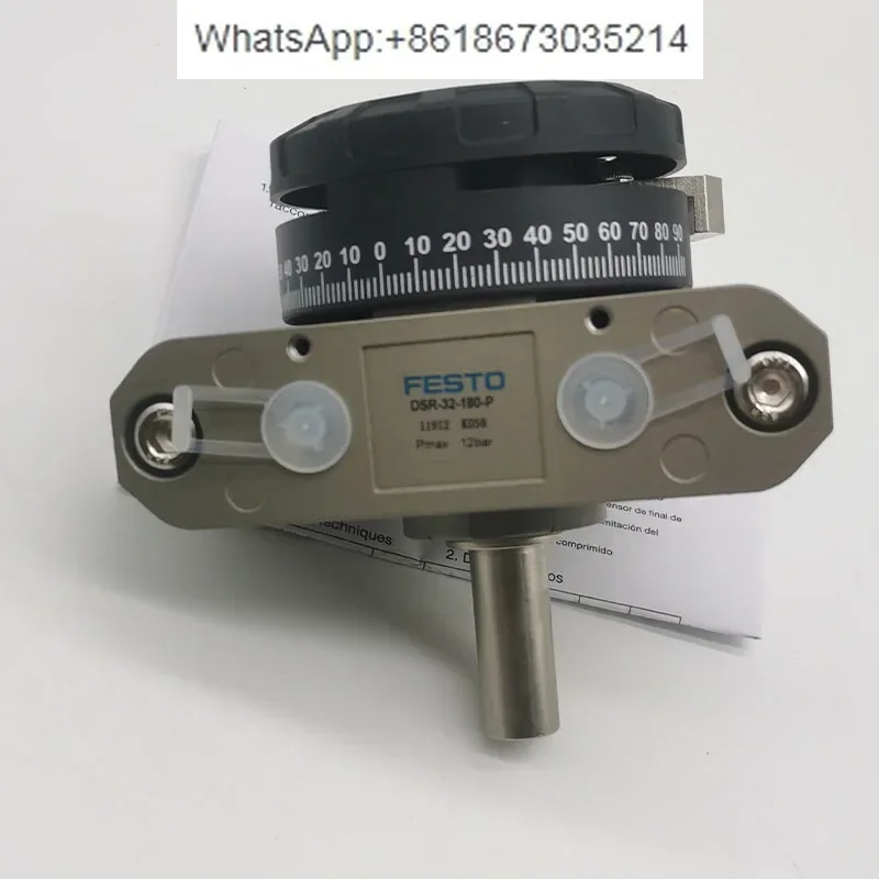 

FESTO type Air Cylinder DSR-10-180-P DSRL-12-180-P-FW DSR-16-180-P DSRL-25-180-P-FW DSR-32-180-P DSRL-40-180-P-FW Pneumatic