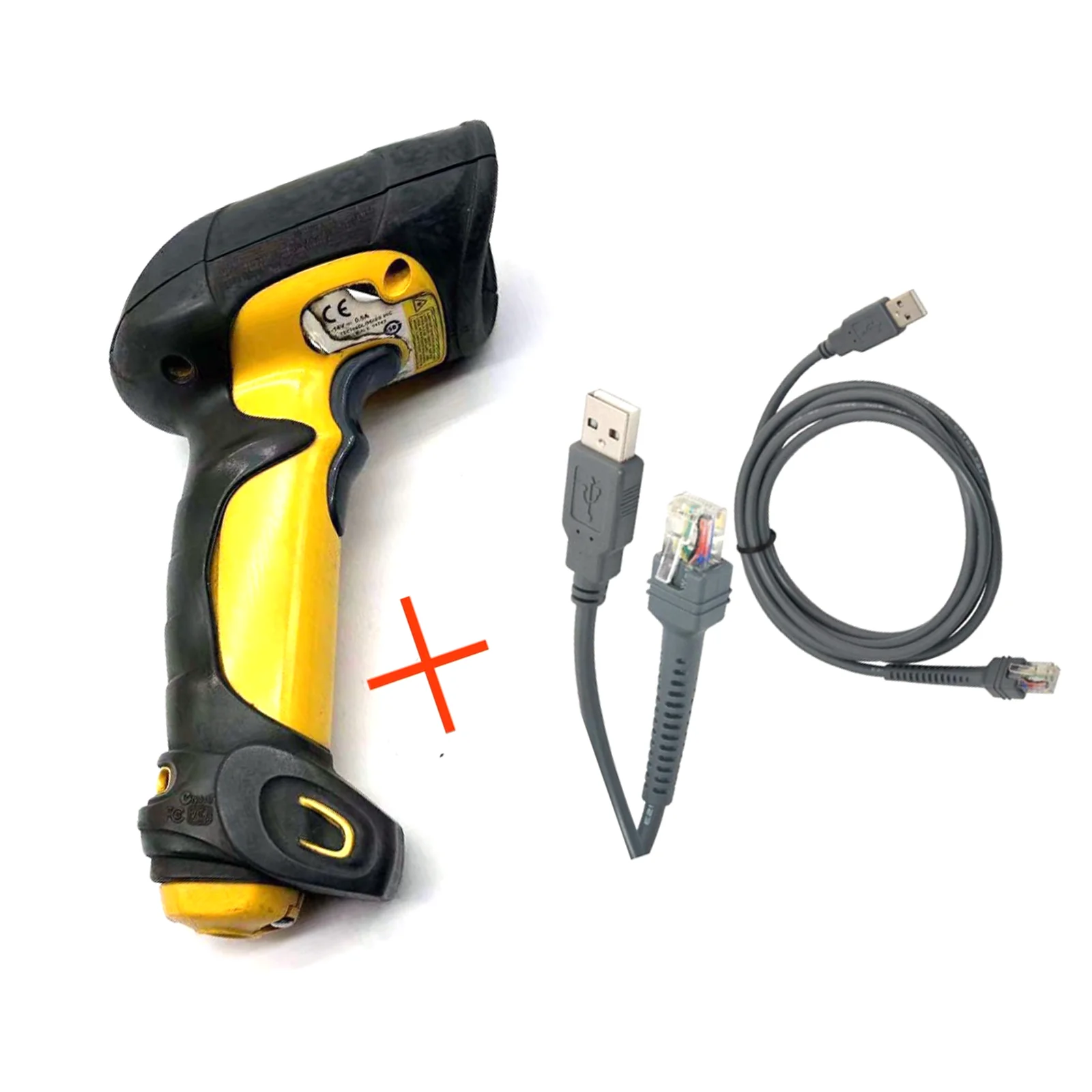 

LS3408-ER20005R ER20005R USB-кабель расширенного диапазона Лазерный сканер штрих-кода для Motorola Symbol LS3408