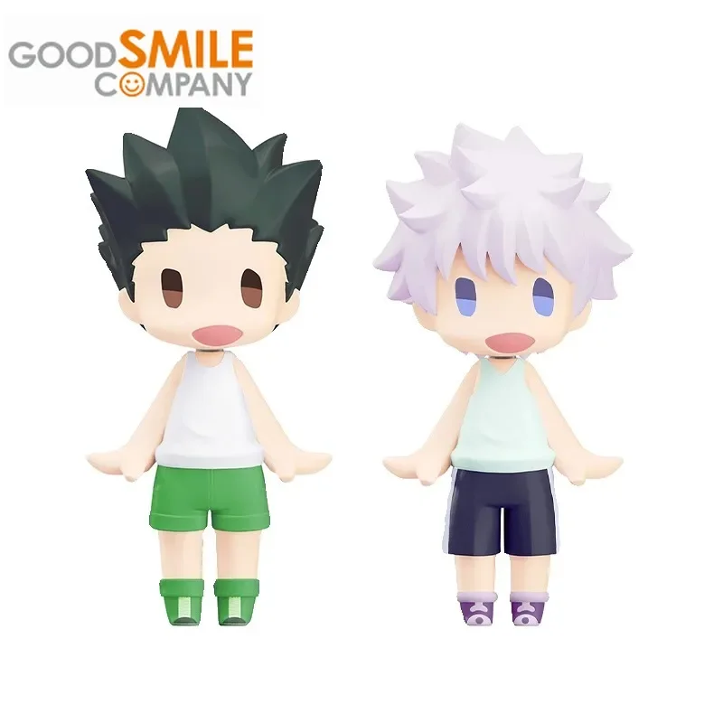 

Original GSC HELLO! GOOD SMILE HUNTER×HUNTER Anime Figure GON FREECSS Killua Zoldyck Action Figure Toys for Boys Girls Gifts