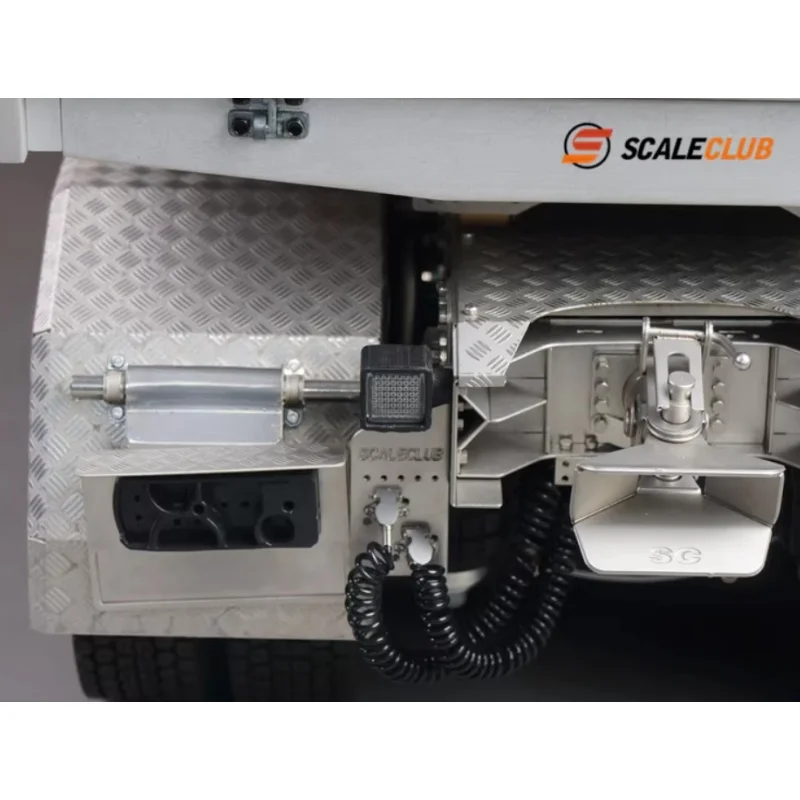 Scaleclub Model For 1/14 Trailer 1/10 Off-Road Climbing Car Small Square Light Led Spotlight Fh16 Truck Rc Accessories