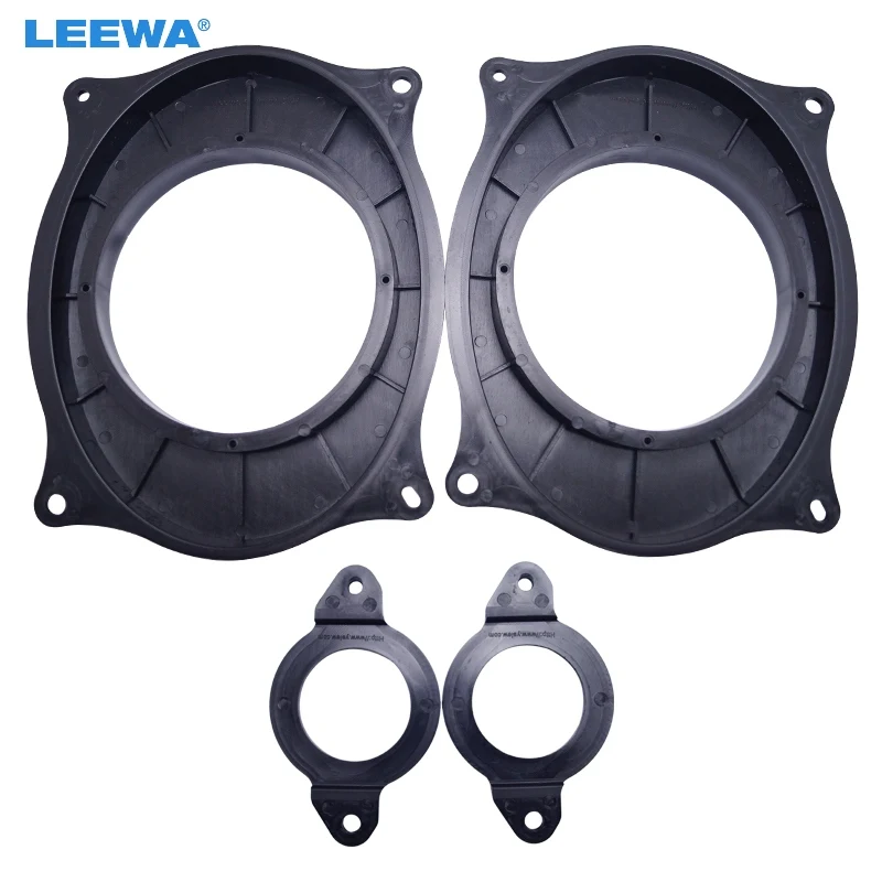 

FEELDO Auto Rear Speaker Mat Mount Plates Bracket Adapters for 12-16 Toyota Camry Highlander (6*9 to 6.5) fitting