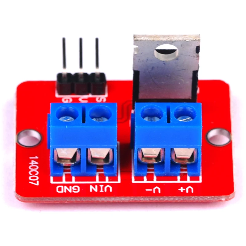 0-24 В верхняя кнопка Mosfet IRF520 модуль драйвера MOS для Arduino MCU ARM Raspberry pi