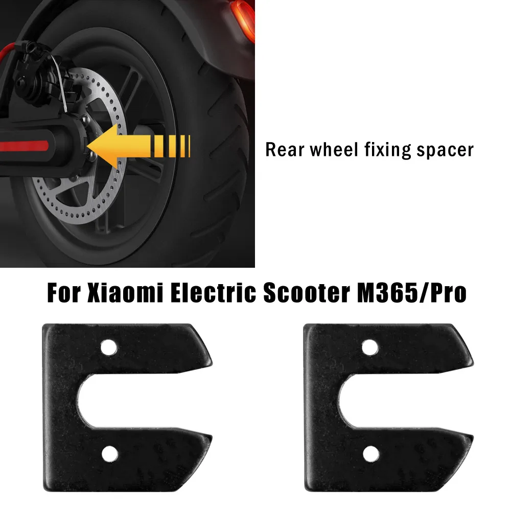 Electric Scooter Rear Wheel Fastener for Xiaomi M365 Pro KickScooter Metal Rear Fender Mudguard Spacer Screw Parts