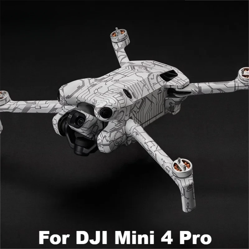 

For Dji Mini 4 Pro Sticker Skin Camera Drone Sticker Vinyl Wrap Anti-Kras Film Beschermer Jas Mini4 Pro / Mini 4pro/Mini4pro