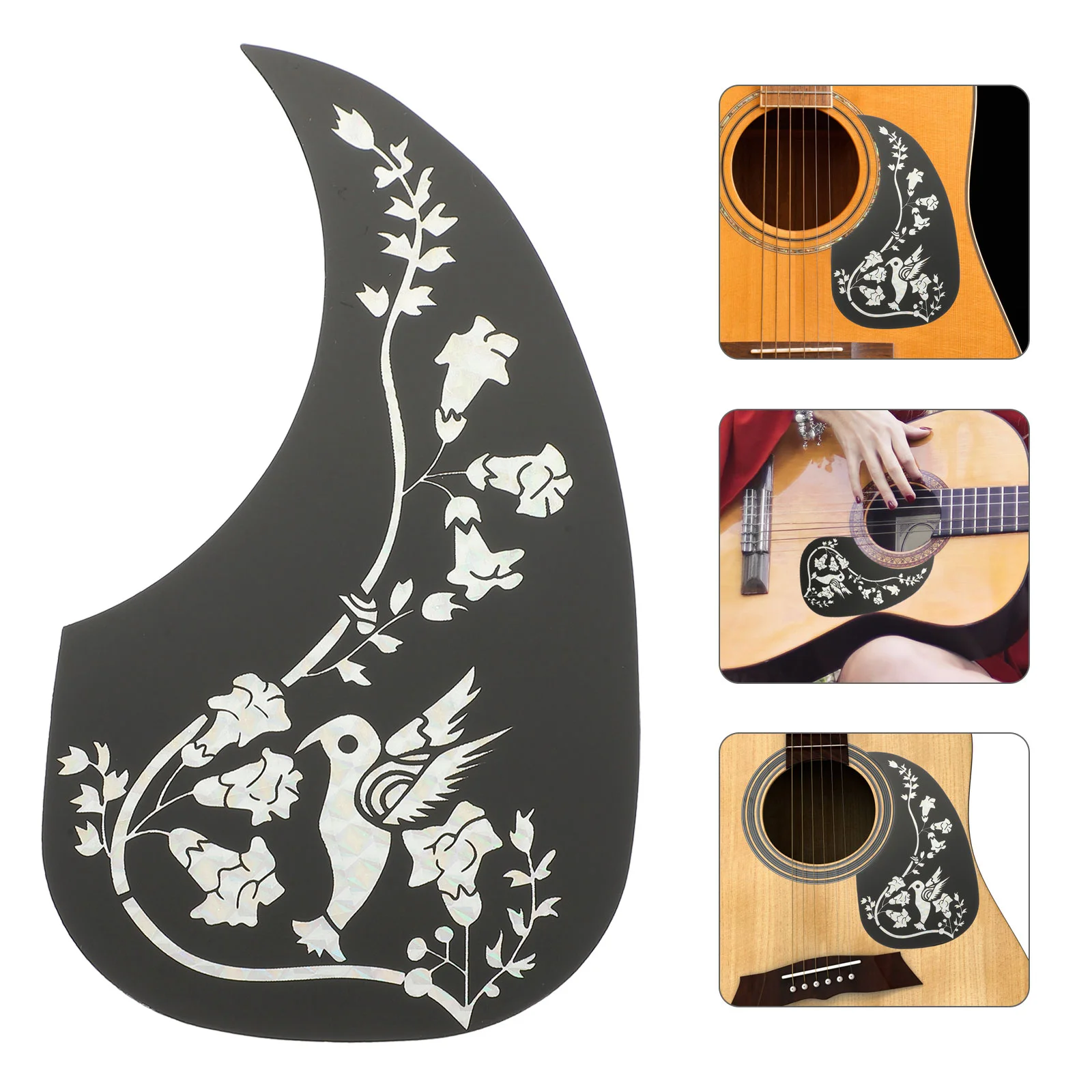 

Acoustic Guitar Pickguard -scratching Plate Guitars Protector Sticker for