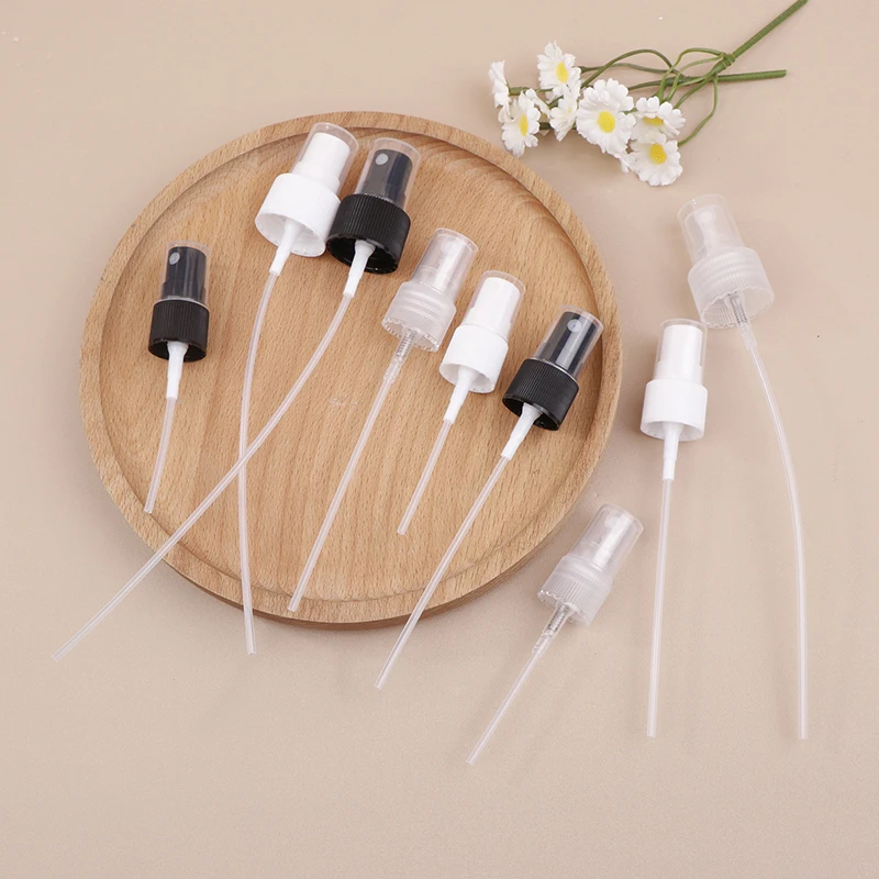 10Pcs/set Portable Spray Bottle Tops Fine Mist Perfume Nozzle Refillable Essential Oil Sprayer Heads 18/20/24mm Pump Replacement