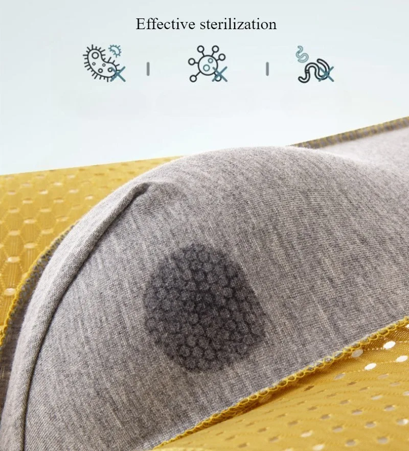 6 Stück Mesh-Eisseide Boxershorts für Herren, Atmungsaktive Sexy Slim-Fit Nahtlose Unterhosen in Übergröße 4X – Detail 9
