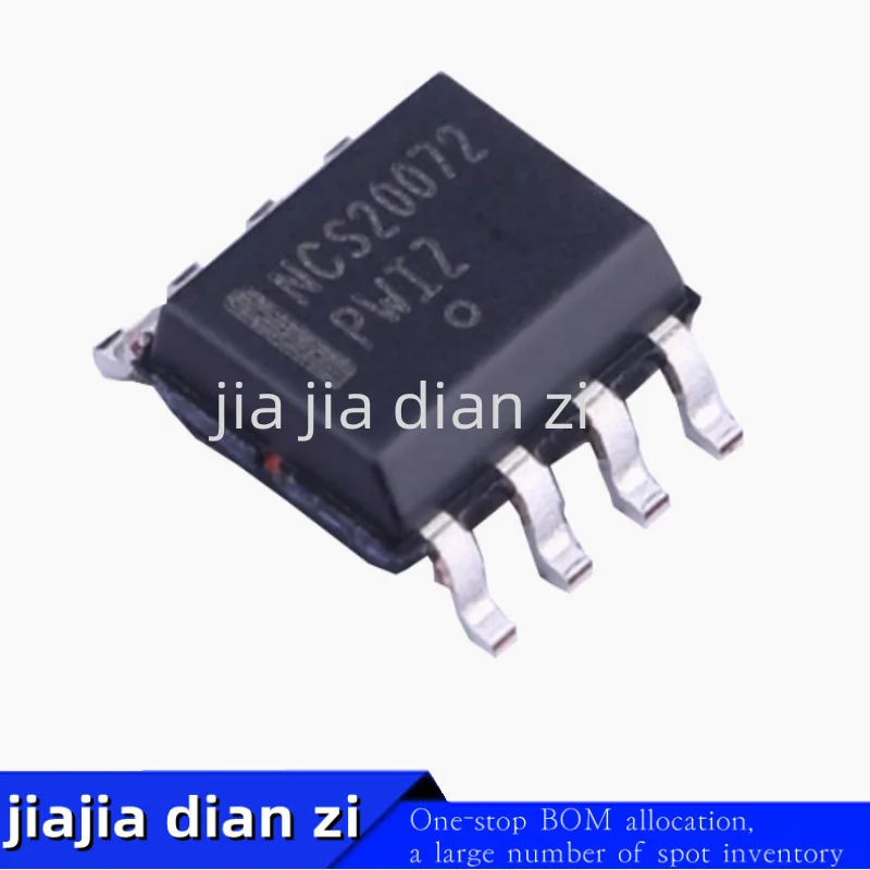 5pcs/lot NCS20072 NCS20072DR2G SOP-8 operational amplifier ic chips in stock