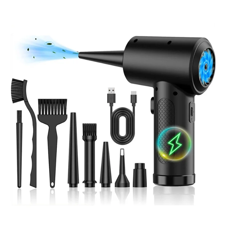 B24B Elettrico Portatile Aria Spolverino Ventilatore Palmare Cordless Aria Compressa Strumento Per La Macchina Fotografica E Gadget di Rimozione Della Polvere