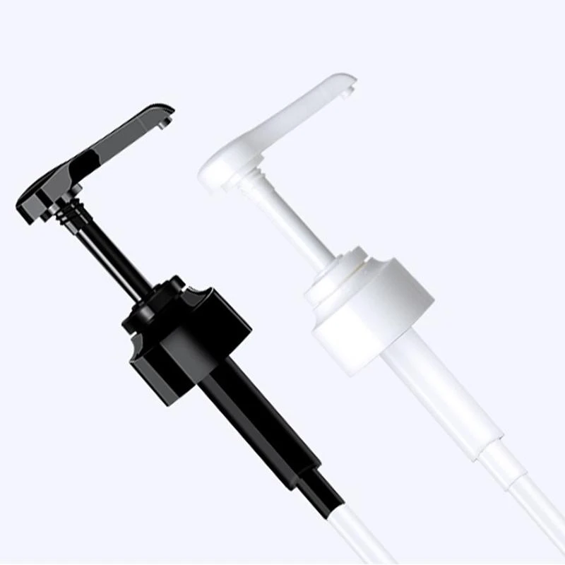 5pcs Kitchen Syrup Liquid Dispenser Juice Bottle Pumps Replacement for Regular Mouth Shampoo Bottles