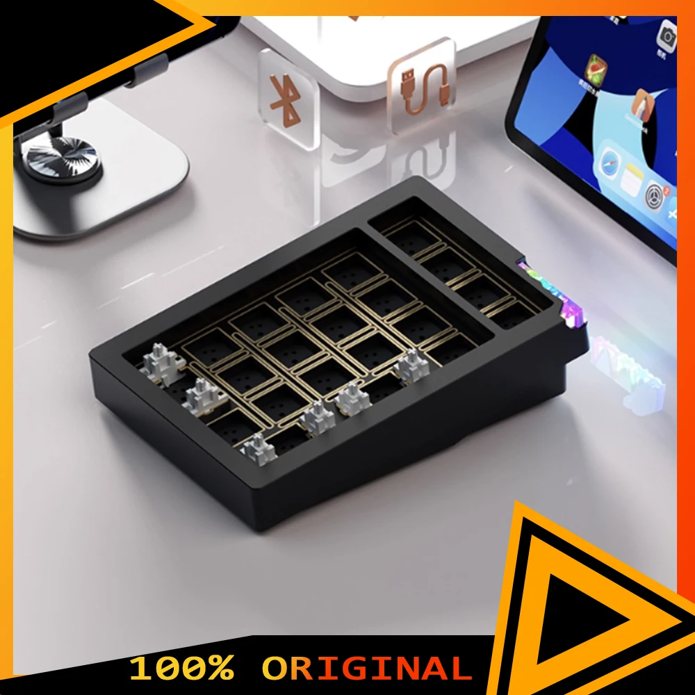 

WEIKAV Stars21 Mechanical Keyboard Wireless Bluetooth RGB Three Modes Mini Keyboard Keypad Customized Office Gamer Gifts