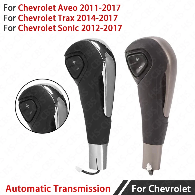 

LHD Car Gear Shift Knob Head Automatic Transmission Shifter Lever For Chevrolet Aveo Trax Sonic Auto Accessories