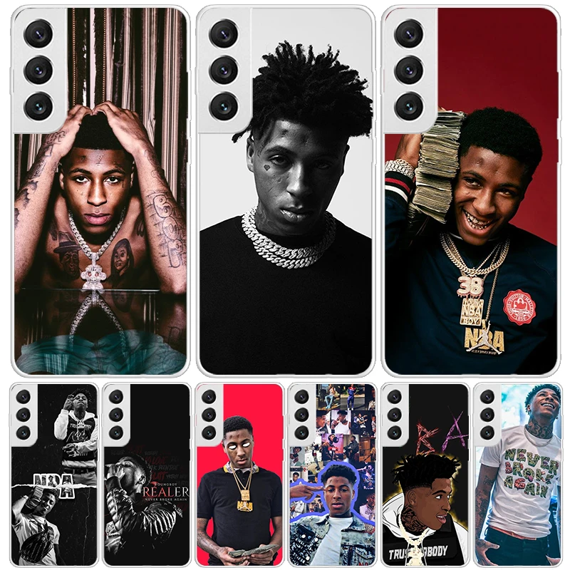 YoungBoy Never Broke Again Case Phone Cover for Samsung Galaxy S24 S25 Ultra S23 Plus S22 + S21 S20 FE S10 S25Plus Trend Fundas