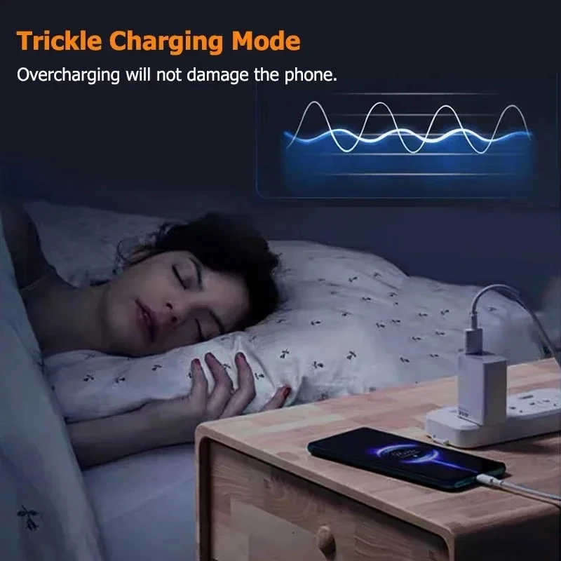 33 واط شاحن سريع QC 3.0 USB نوع C كابل 6A شحن سريع توربو تهمة الهاتف المحمول مهايئ شاحن لسامسونج شاومي 2026 #6