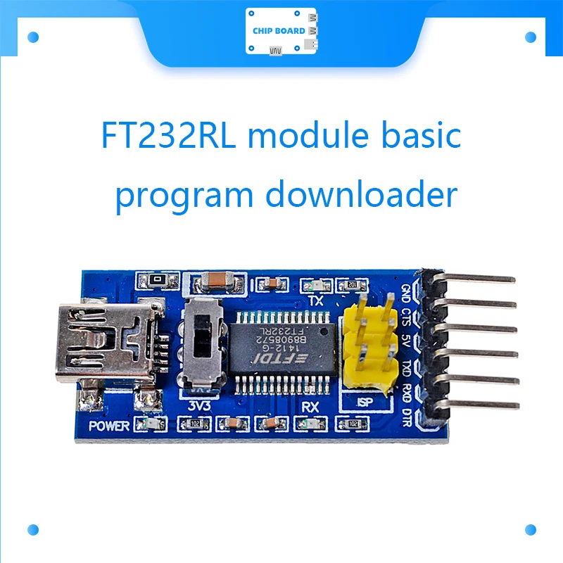 FT232RL module basic program downloader USB to TTL STC MCU ZHONGJIU upgrade