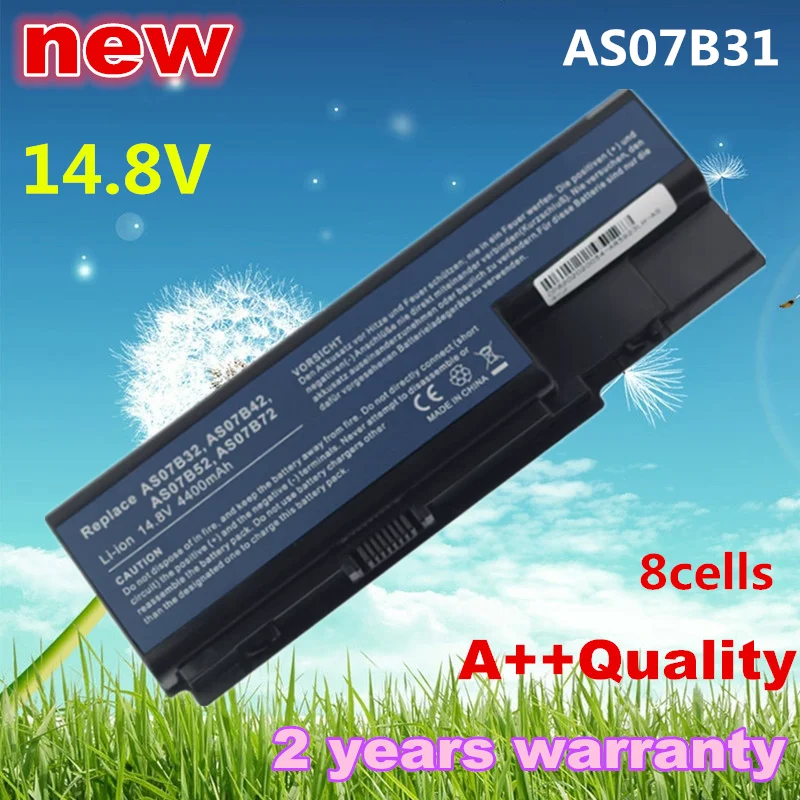 

New 14.8V AS07B31 AS07B31 AS07B32 AS07B71 AS07B61 AS07B42 AS07B51 Laptop Battery For Acer Aspire 5920 5920G 5930 5930G 5935