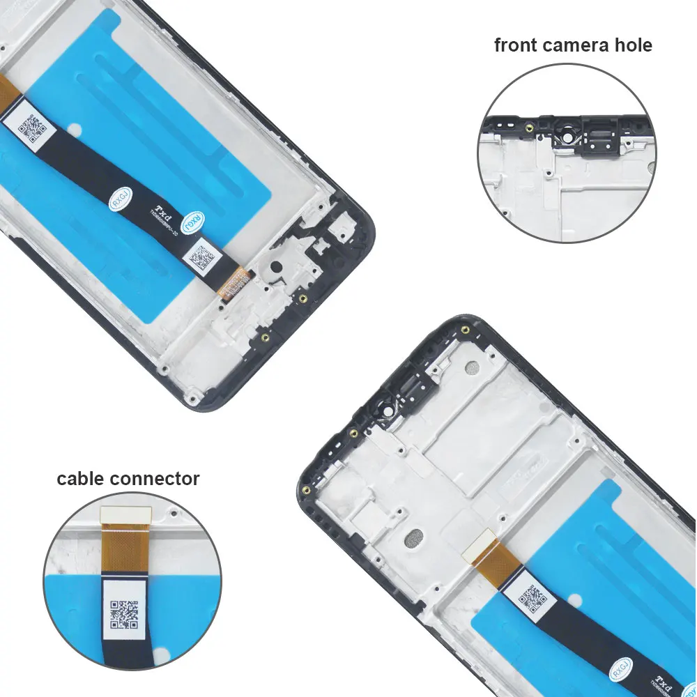 Wyświetlacz LCD do Samsung Galaxy A22 5G A226B A226BR A226L, ekran dotykowy, digitizer, kompletny moduł z ramką do Samsung A22 5G — zdjęcie produktu 6