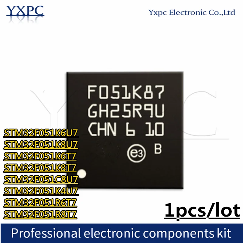 

STM32F051K6U7 F051K67 STM32F051K8U7 F051K87 STM32F051K6T7 STM32F051K8T7 STM32F051C8U7 STM32F051K4U7 STM32F051R6T7 STM32F051R8T7