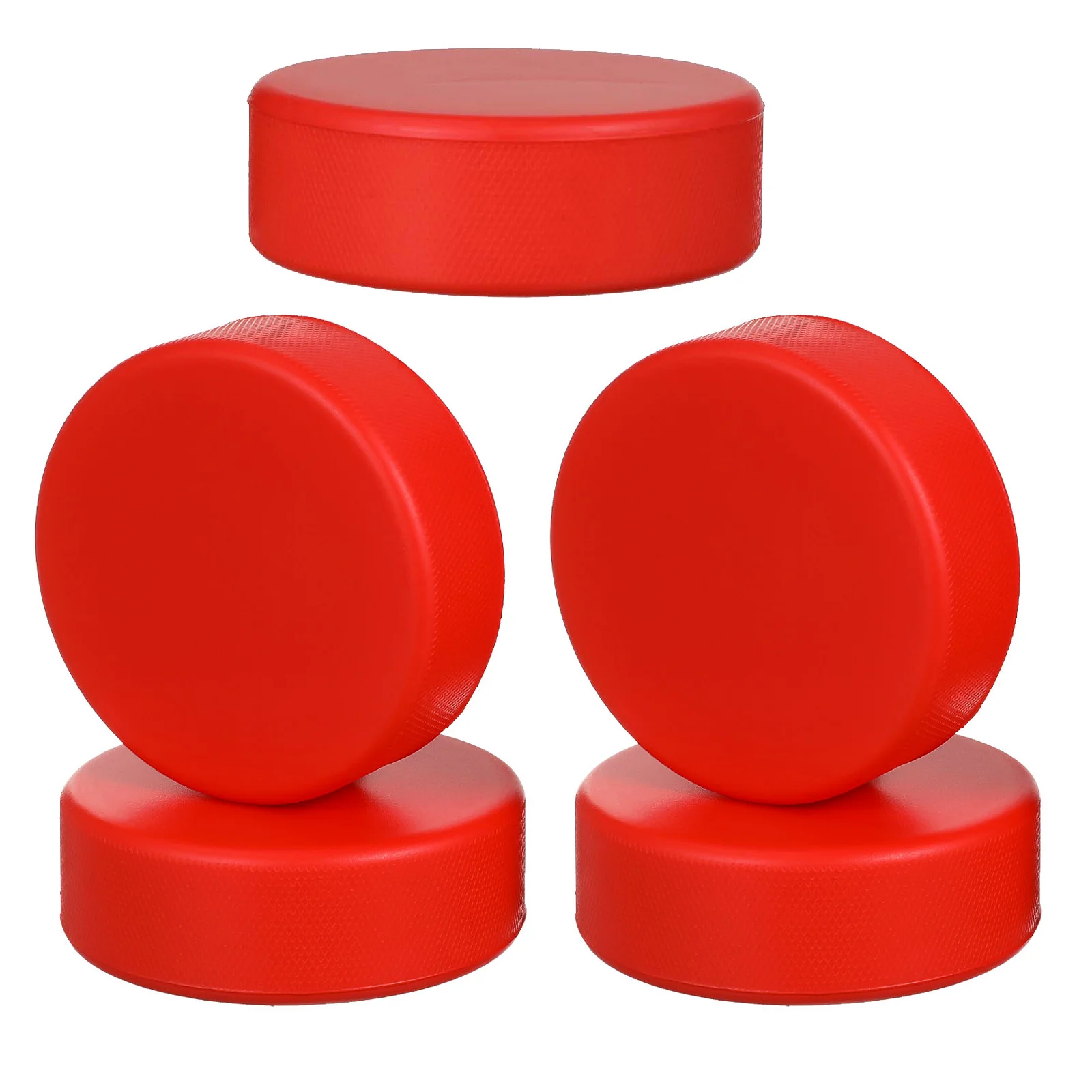 

5pcs Foam Practice Hockey Pucks 7.5Cm Flat Reusable Indoor Training Pucks For Floor Gym Drills Sports Exercise