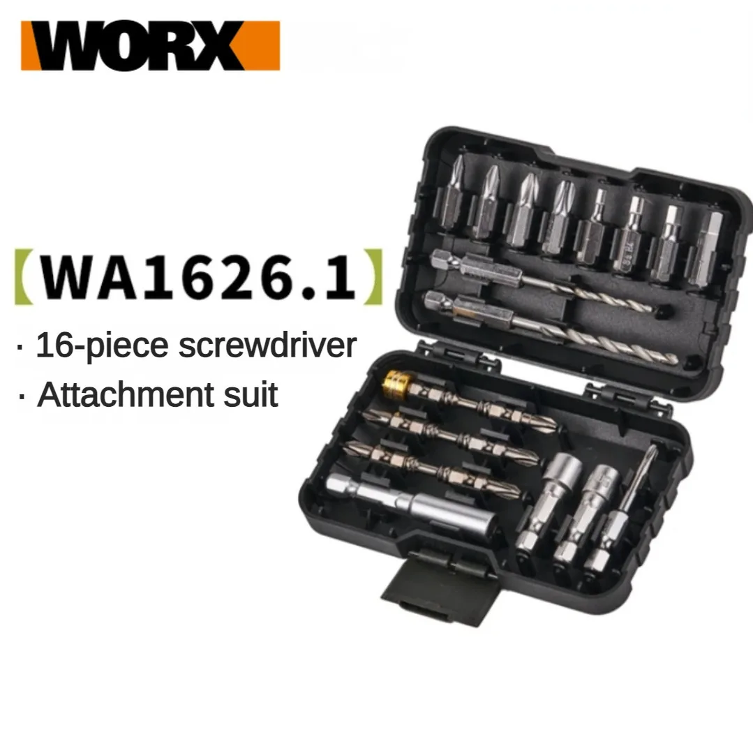 Worx-drill Bits Conjunto para Worx Wx240 Wx242 Wx252 Chave de Fenda Elétrica Cruz tipo Flor Ferramenta de Soquete Acessórios Wa1626.1