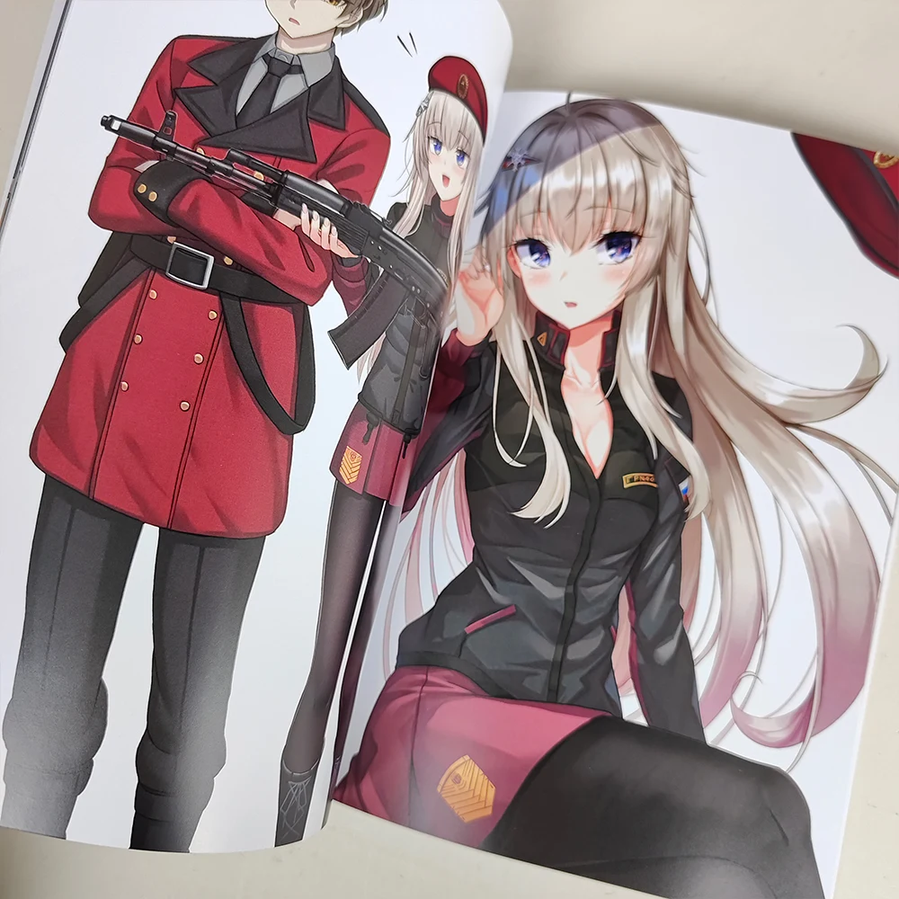 Dolls' Frontline ak74m Art Collection Book Illustrations Album