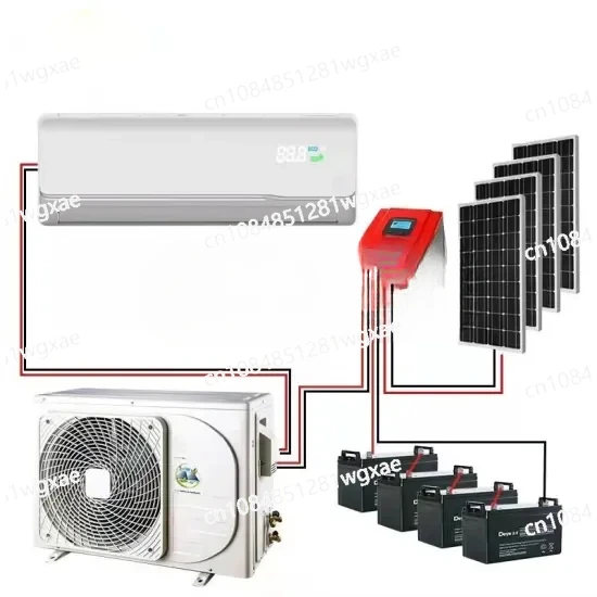 24000 Variable Frequency Refrigeration and Heating Solar Air Conditioning